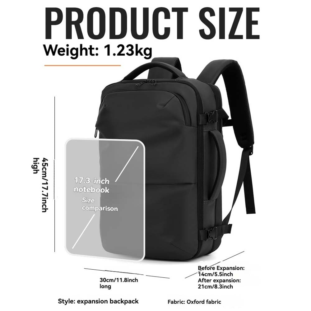 DOSMINE Vacuum Travel Backpack with Electric Pump Personal Item Carry on Backpacks Compression bags Casual Daypack Mochila de Viaje (Green) - Image 6